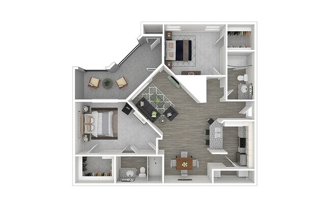 Unit 1033 floor plan